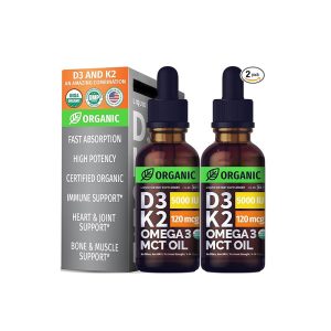 Organic Vitamin D3 K2 Drops
