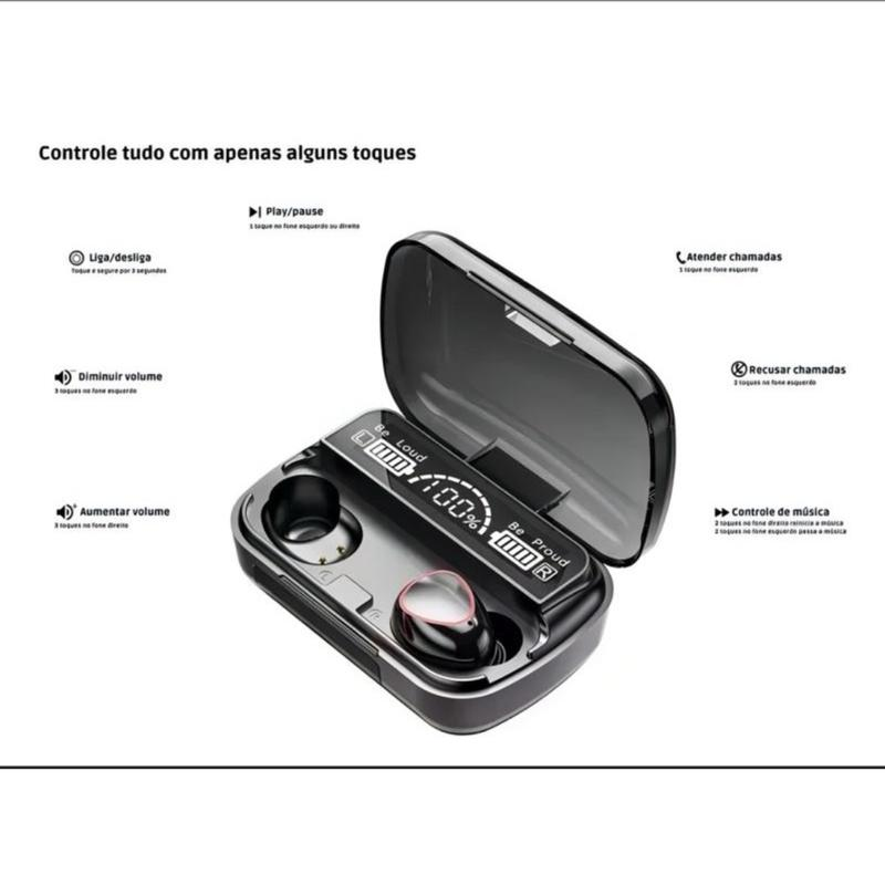 Fone de ouvido Bluetooth, fones de ouvido estéreo TWS - Imagem 2